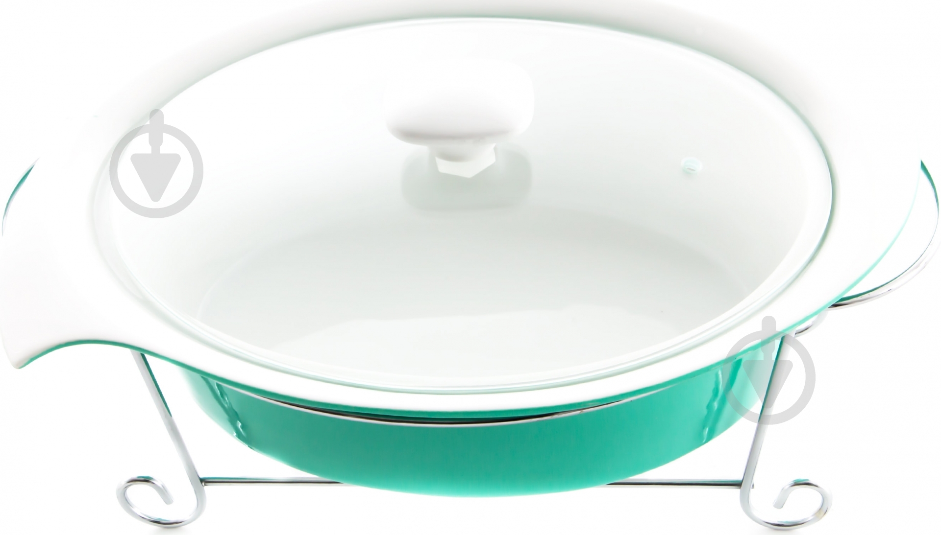 Марміт Krauff 1,4 л бірюзовий 21-258-004 - фото 1