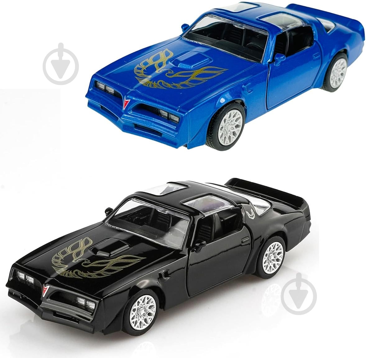 ᐉ Автомодель TechnoDrive 1:43 Pontiac Firebird 1978 черный синий
