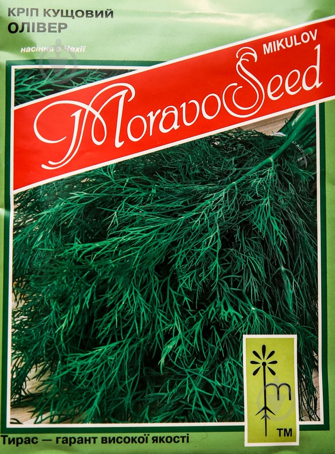 Семена укроп Оливер 20 г MoravoSeeds - фото 1 Семена укроп Оливер 20 г MoravoSeeds - фото 1