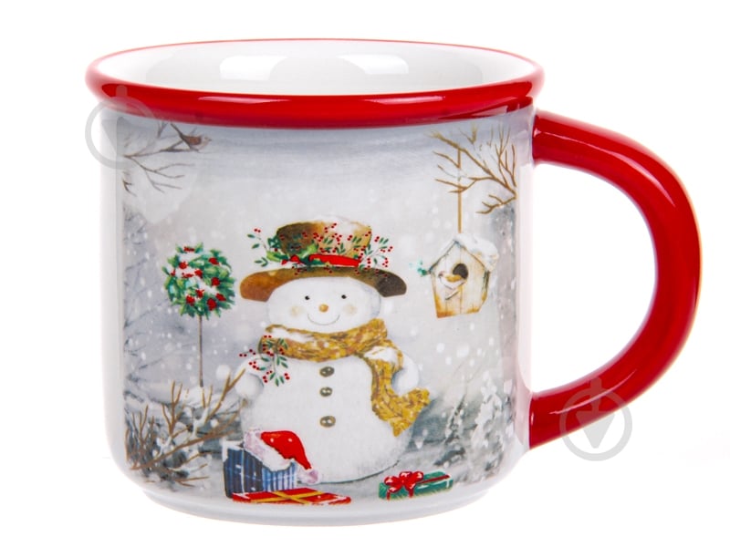 Чашка Lefard для чая Snowman NY 400 мл. 358-997 - фото 1 Чашка Lefard для чая Snowman NY 400 мл. 358-997 - фото 1