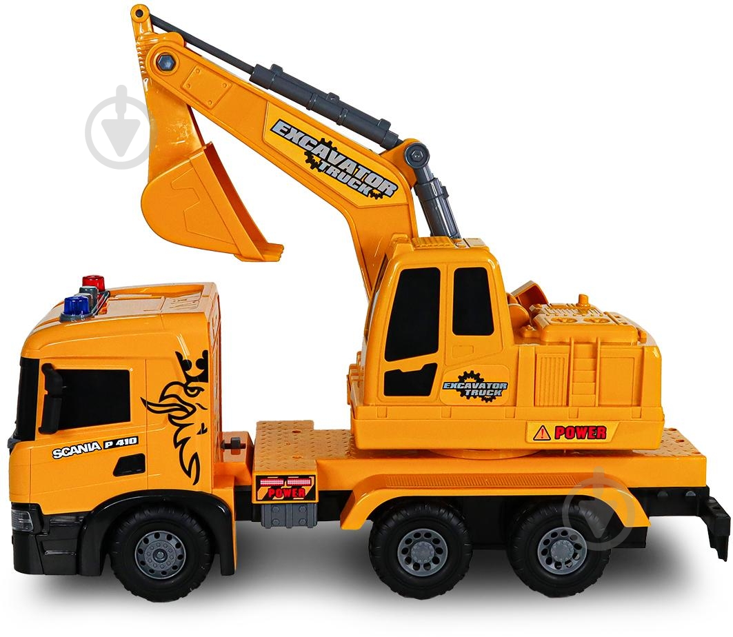 ᐉ Автомодель TechnoDrive 1:43 Super Big Truck Экскаватор Scania