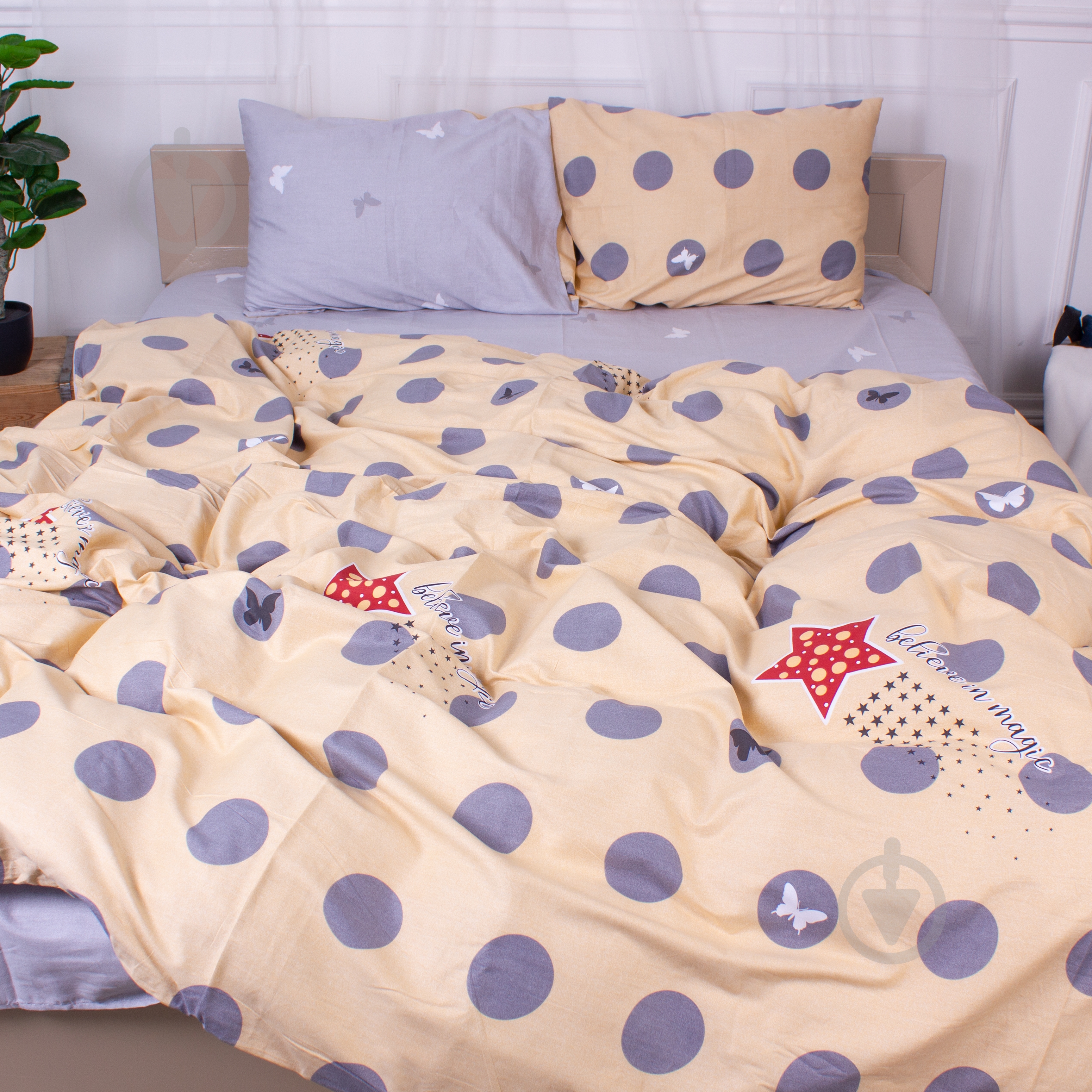 Комплект постельного белья Сатин 22-1197-1 Luanda 200х220 см мультиколор MirSon - фото 1 Комплект постельного белья Сатин 22-1197-1 Luanda 200х220 см мультиколор MirSon - фото 1