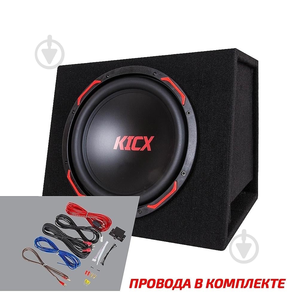 Автосабвуфер Kicx GT-310BPA - фото 2 Автосабвуфер Kicx GT-310BPA - фото 2