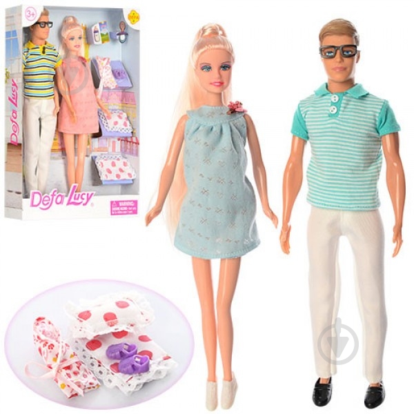 Кукольный набор Defa семья (8349) в ассортименте - фото 1