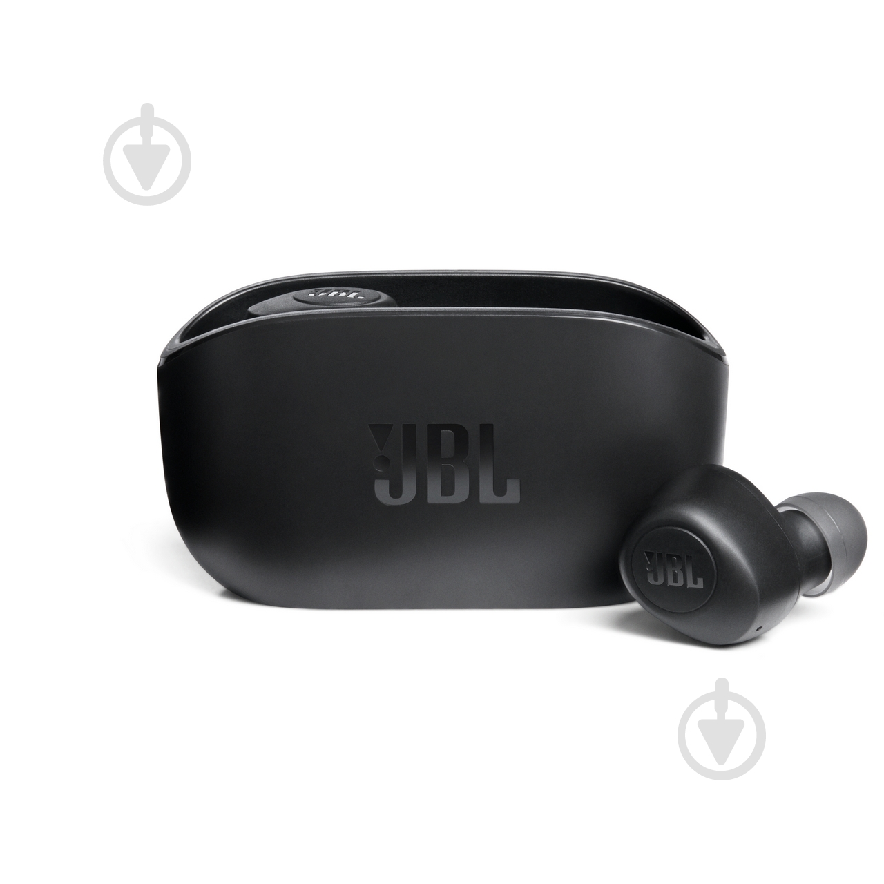 Bluetooth-гарнитура JBL Vibe 100TWS black (JBLV100TWSBLKEU) - фото 1