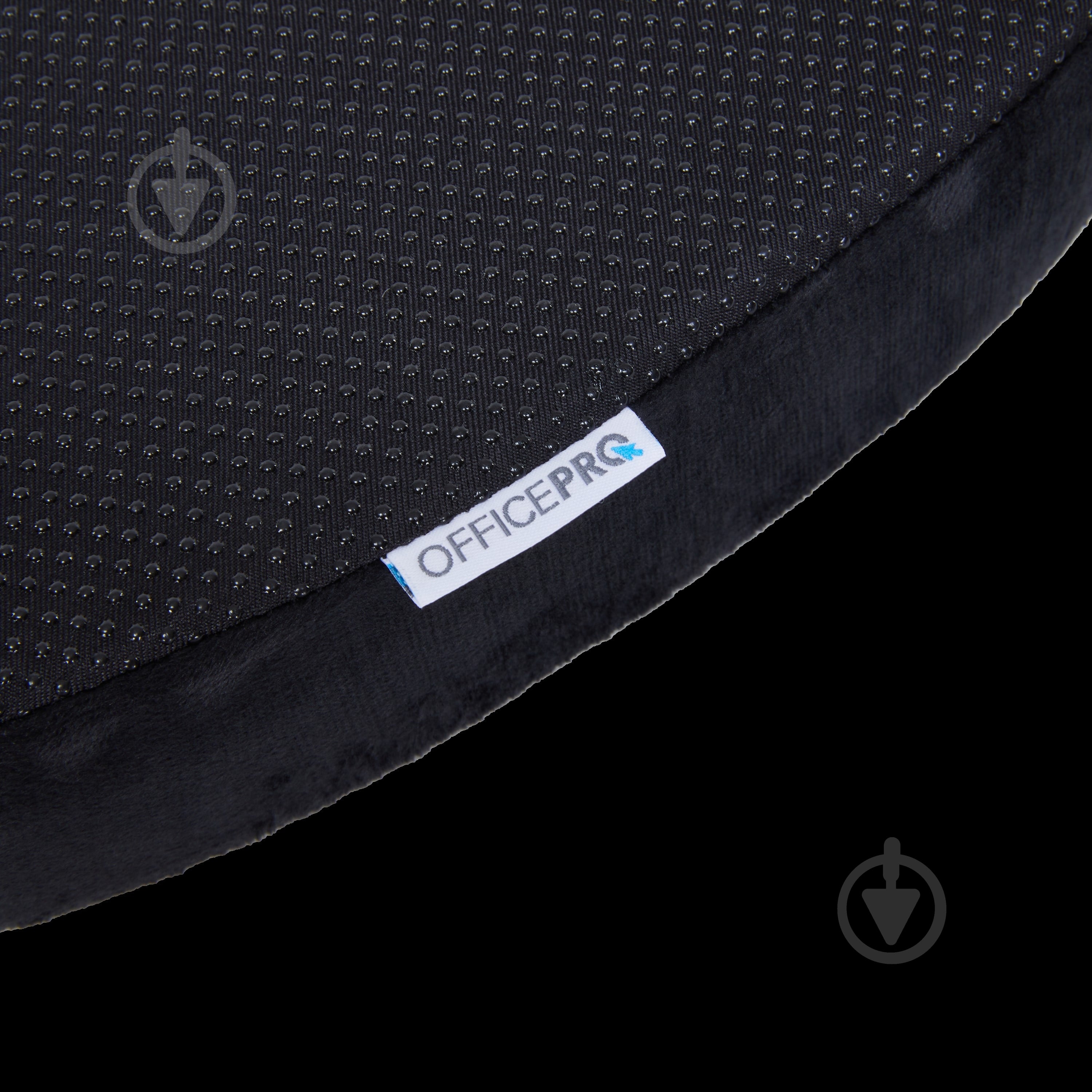 Подушка для стула OfficePro SP750B Velor Black - фото 4 Подушка для стула OfficePro SP750B Velor Black - фото 4