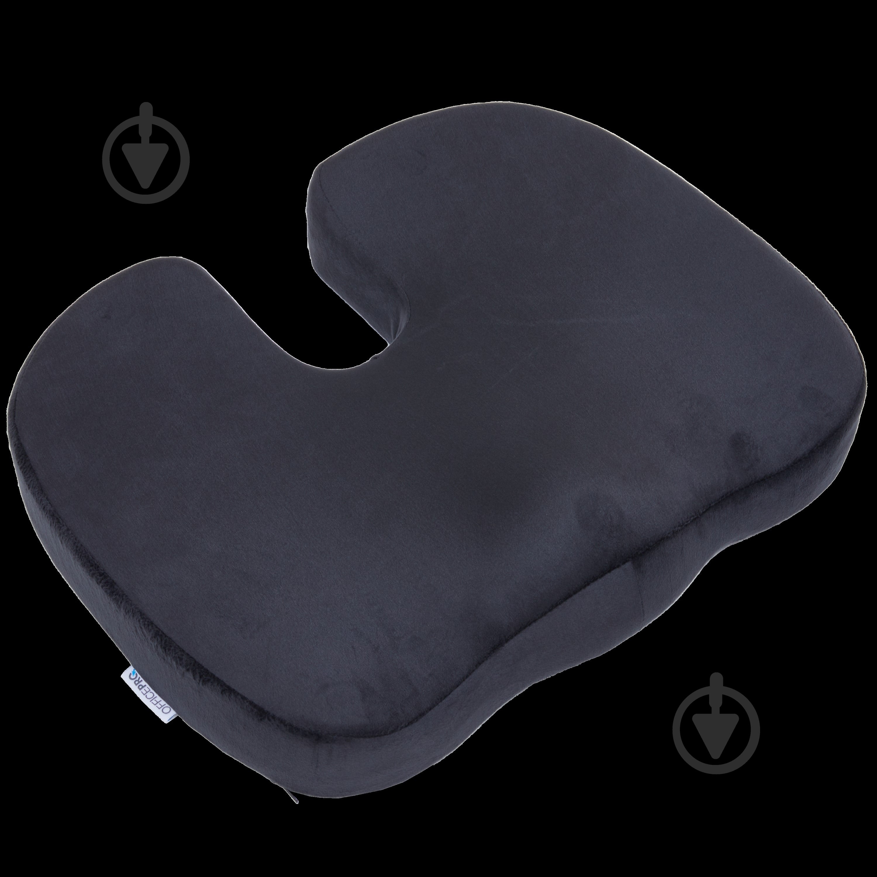 Подушка для стула OfficePro SP750B Velor Black - фото 3 Подушка для стула OfficePro SP750B Velor Black - фото 3