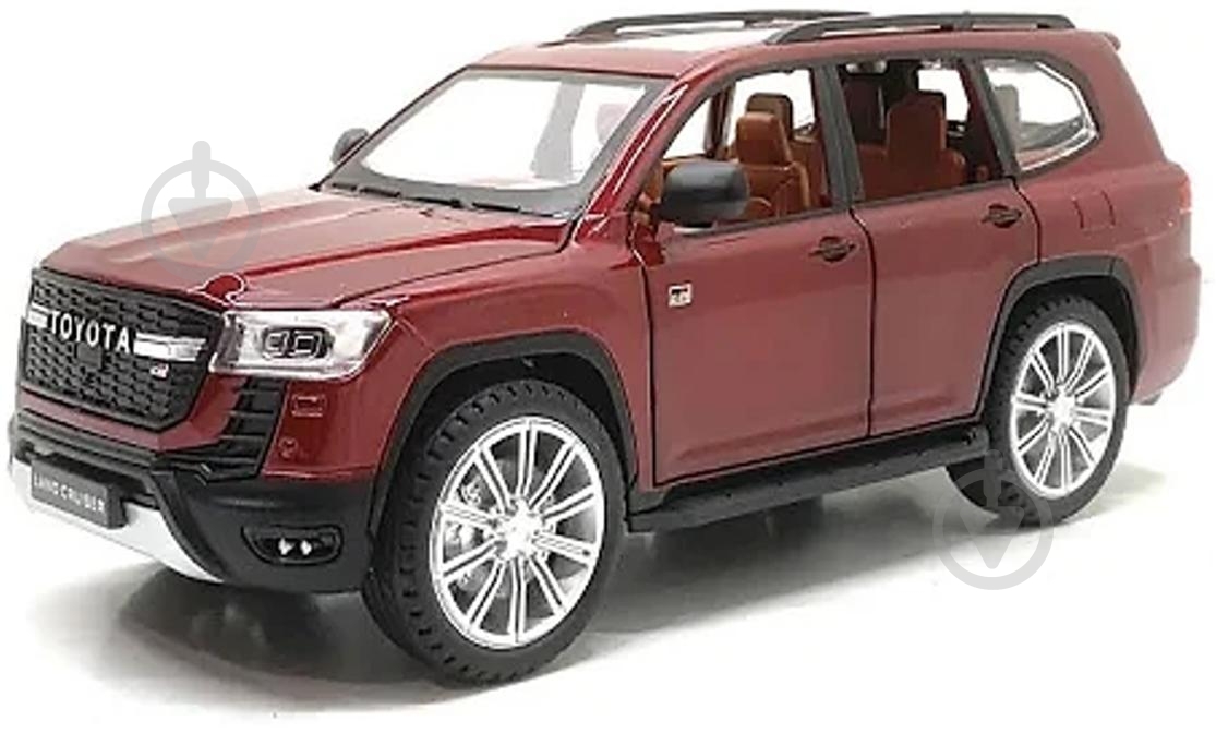 Автомодель TechnoDrive 1:43 Toyota Land Cruiser коричневий KM250420 - фото 1 Автомодель TechnoDrive 1:43 Toyota Land Cruiser коричневий KM250420 - фото 1
