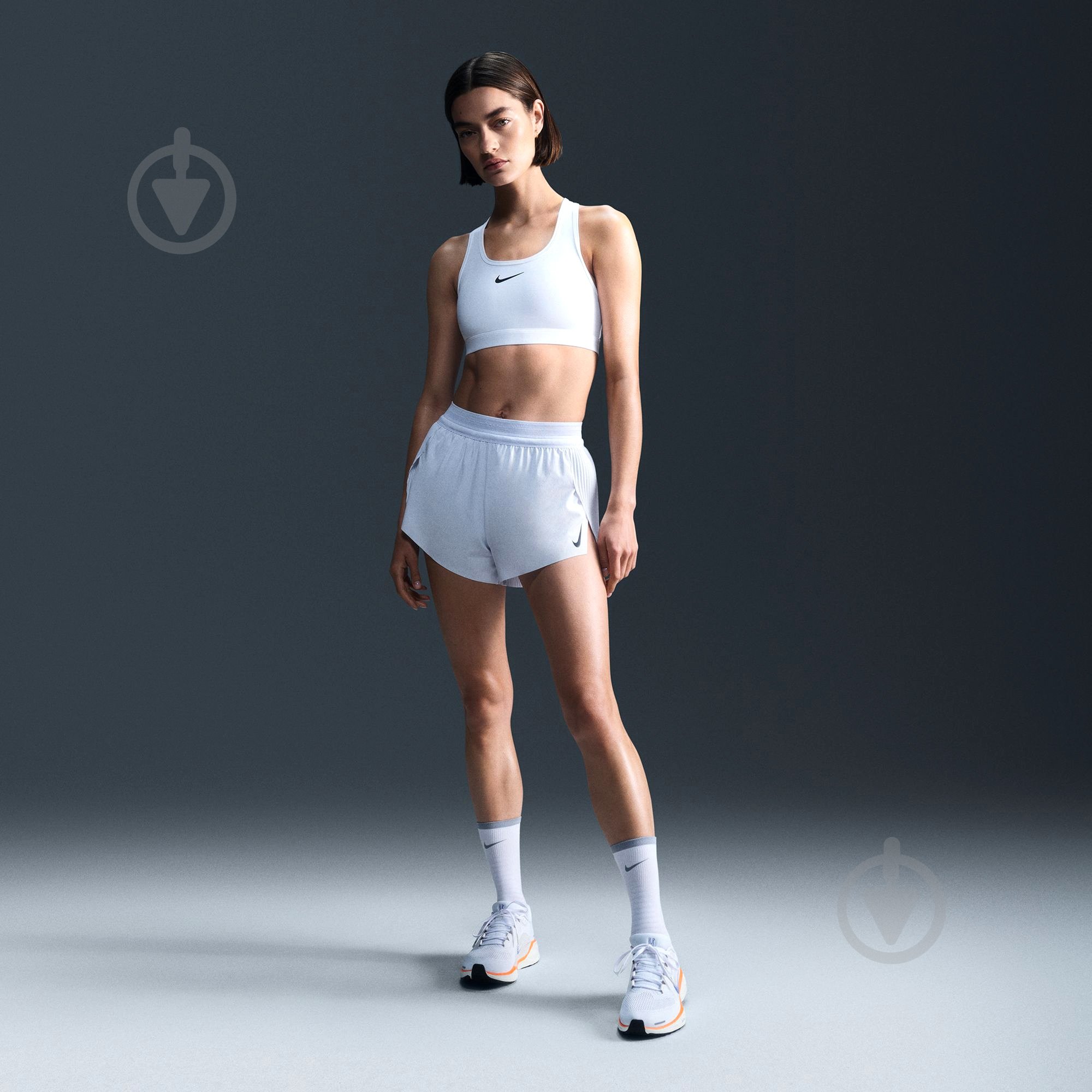 Шорты Nike NK ARSWFT DFADV MR 3IN SHORT FN2328-085 р. XS серый - фото 14