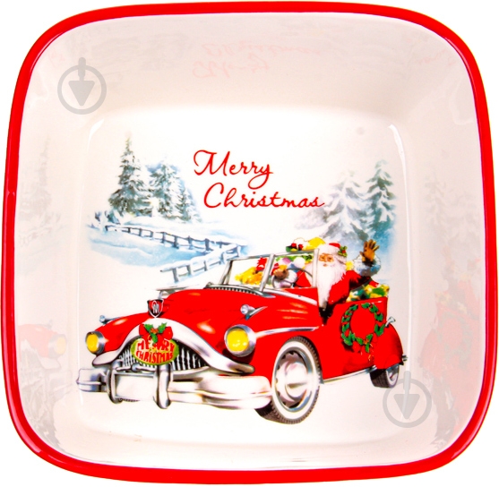 Салатник Lefard New Year Car 18 см 358-983 - фото 1 Салатник Lefard New Year Car 18 см 358-983 - фото 1