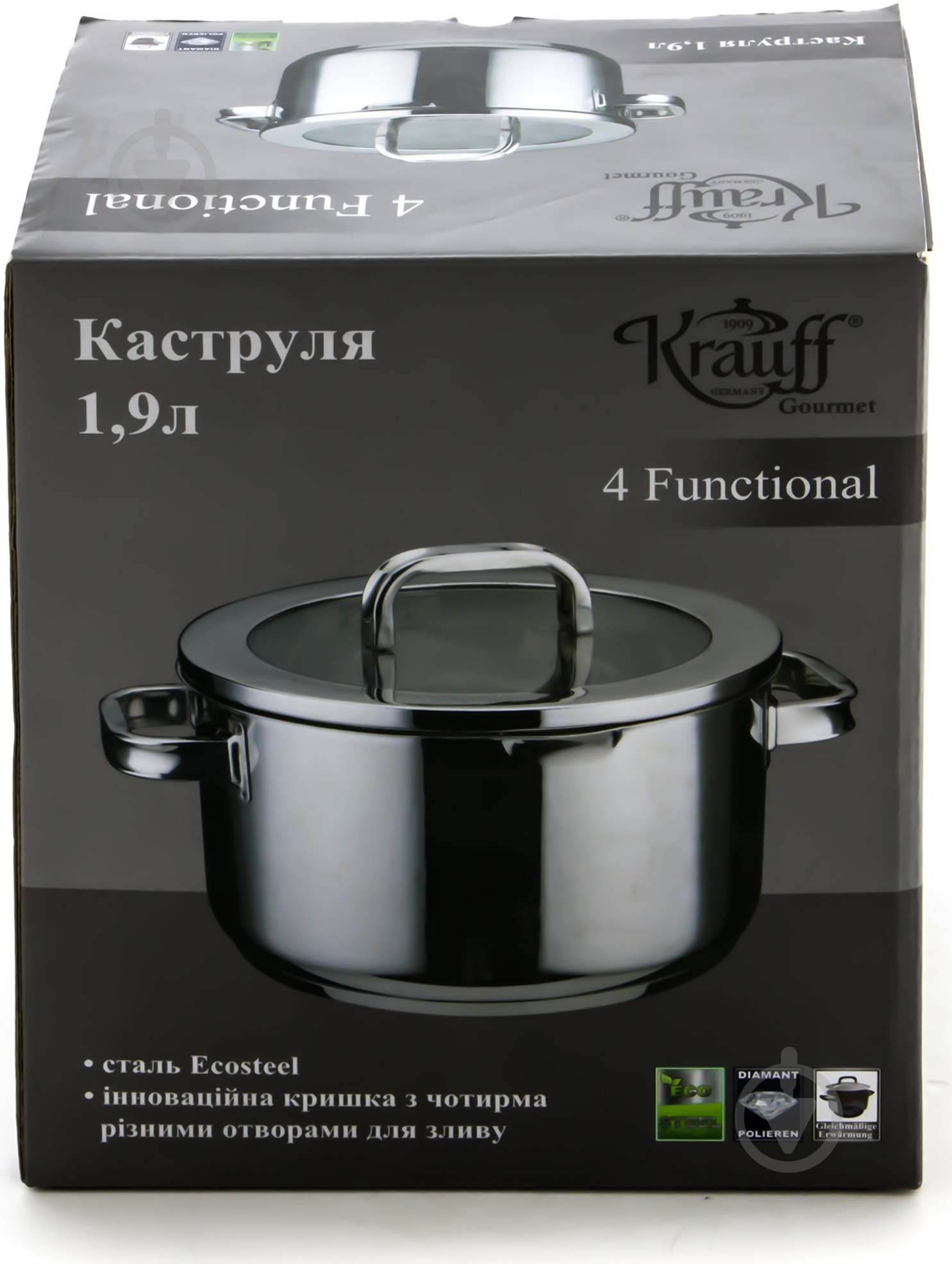 Кастрюля Krauff 1,9 л 26-254-002 - фото 2