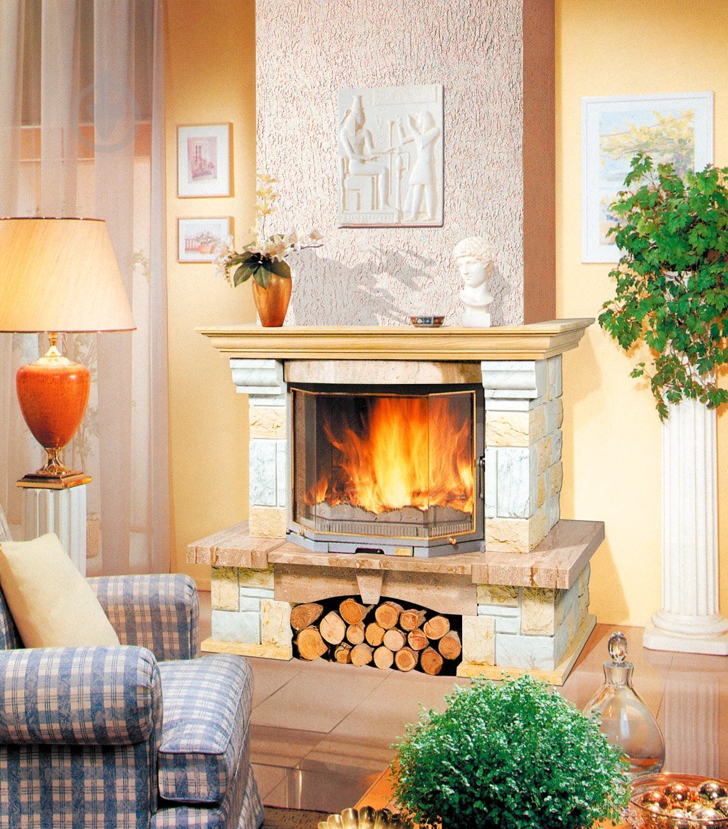 Облицовка JABO MARMI Consul PS + бревно - фото 2