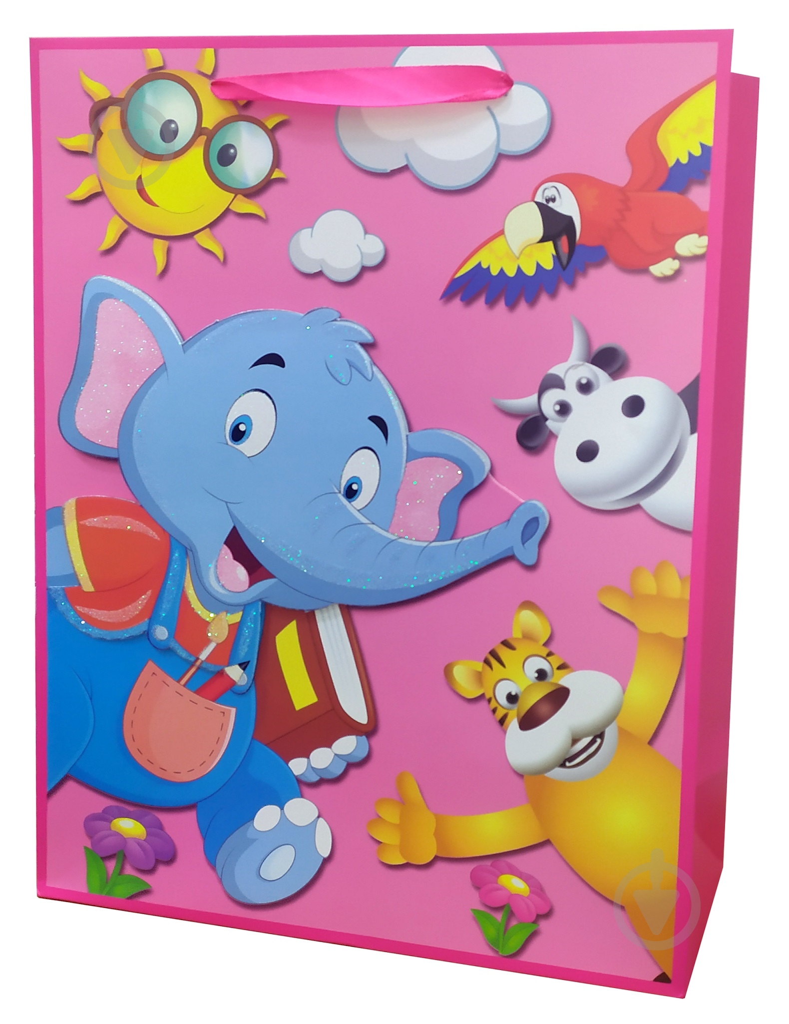 Пакет подарочный 40х30см премиум класса "Для малышей" - фото 3