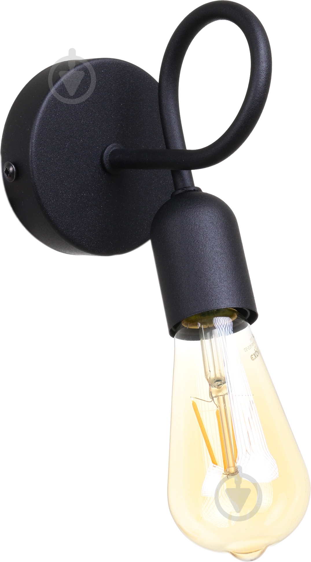Бра TK Lighting Fado 1x60 Вт E27 черный 2582 - фото 1