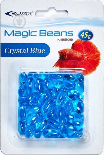 Камни декоративные Resun MagicBeans голубые MB50B - фото 1