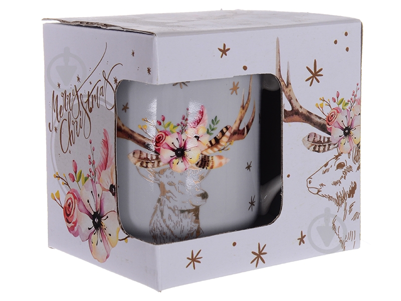 Чашка Lefard Christmas Deer 400 мл. 924-448 - фото 2 Чашка Lefard Christmas Deer 400 мл. 924-448 - фото 2