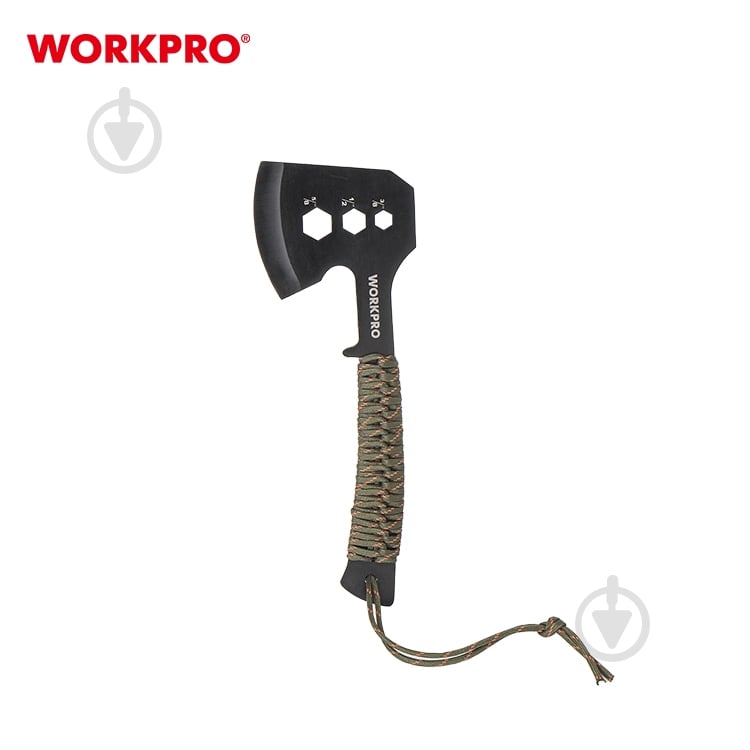 Топор WORKPRO туристический (паракорд) PRO WP383002 - фото 3 Топор WORKPRO туристический (паракорд) PRO WP383002 - фото 3