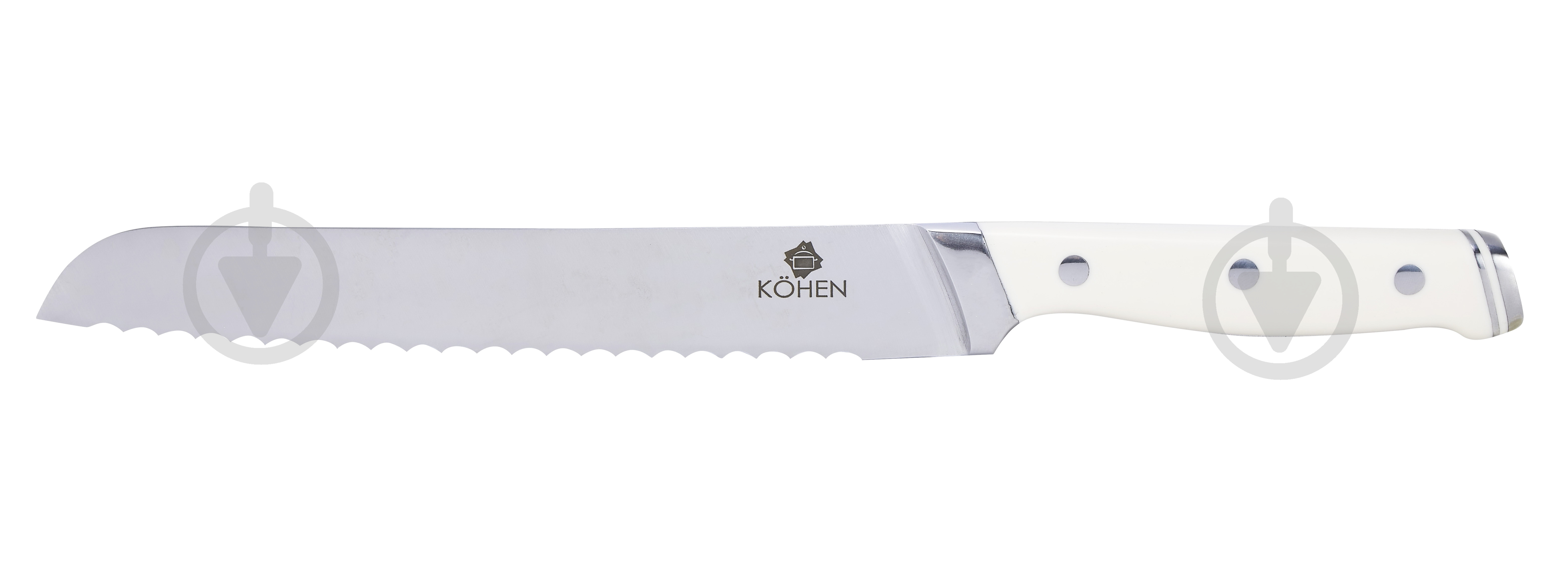 Нож для хлеба Kohen White Deluxe 21 см KN92003 - фото 2
