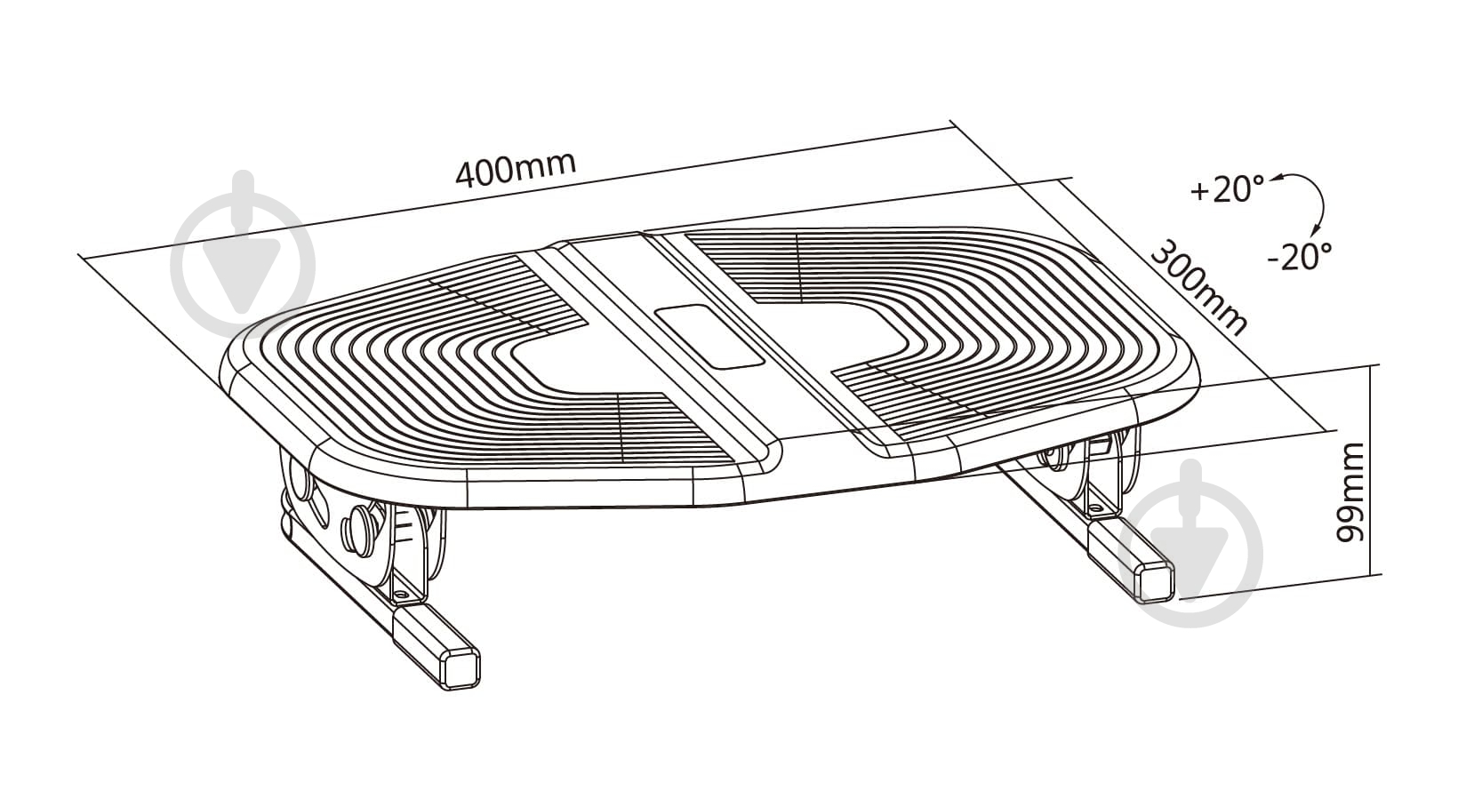 Подставка для ног OfficePro FR600 Olive green & Black - фото 14 Подставка для ног OfficePro FR600 Olive green & Black - фото 14