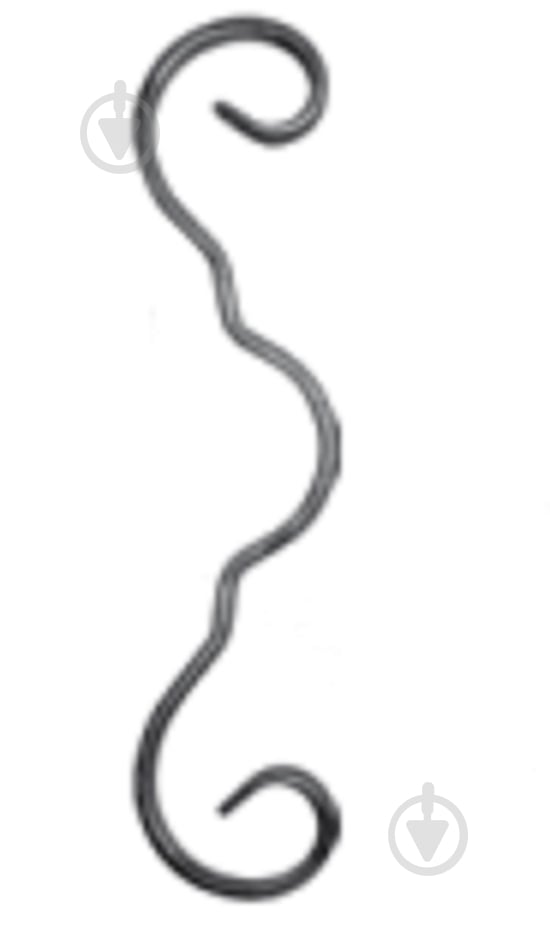 Завиток кованый Гефест 250х50 мм 01.080 - фото 1