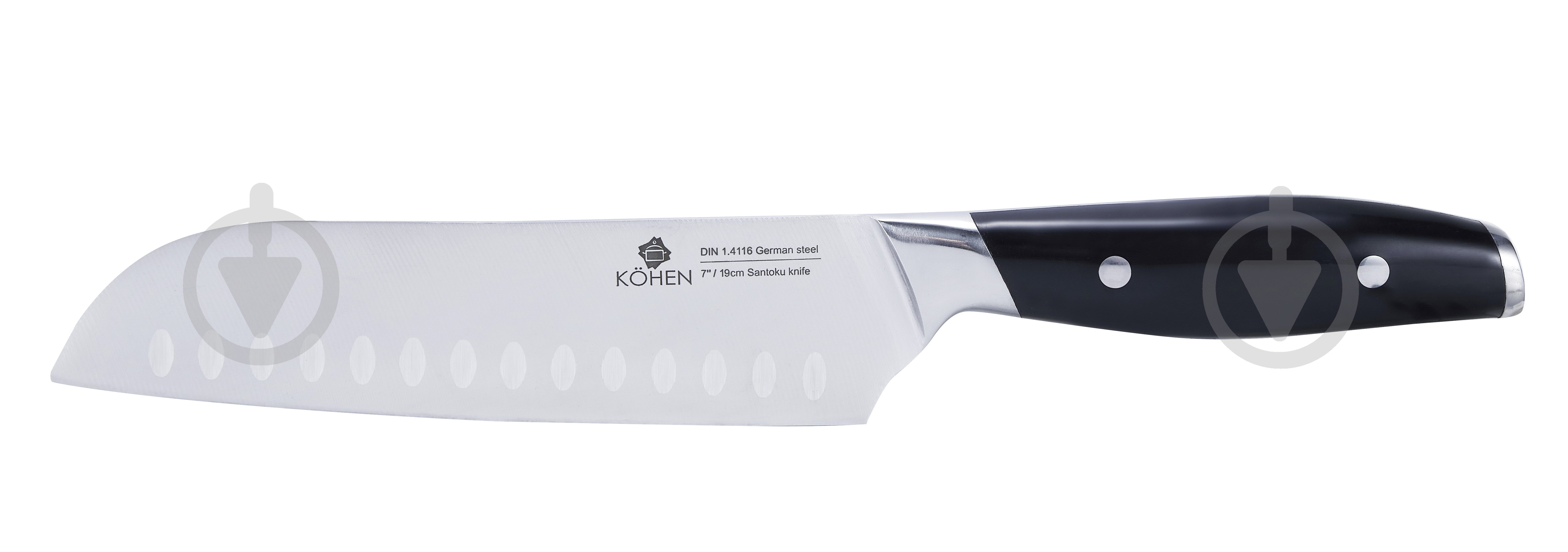 Ніж сантоку Kohen Shadow Master 19 см KN92012 - фото 2