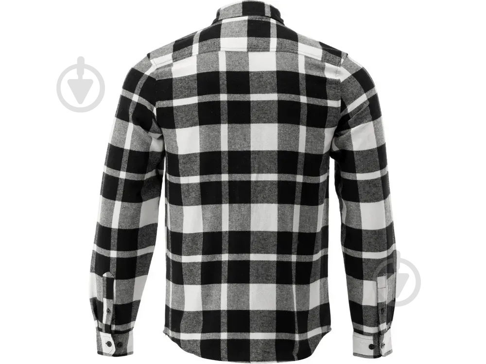 Сорочка YATO фланелева, 77см х 53см YT-78813 р. М чорно-білий - фото 2 Сорочка YATO фланелева, 77см х 53см YT-78813 р. М чорно-білий - фото 2