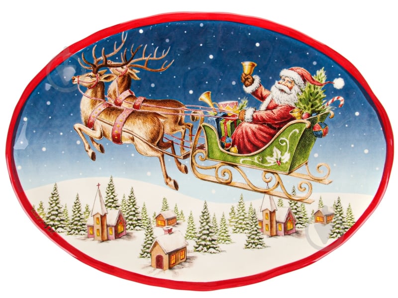 Блюдо овальное Lefard Санта 948-009 - фото 1 Блюдо овальное Lefard Санта 948-009 - фото 1