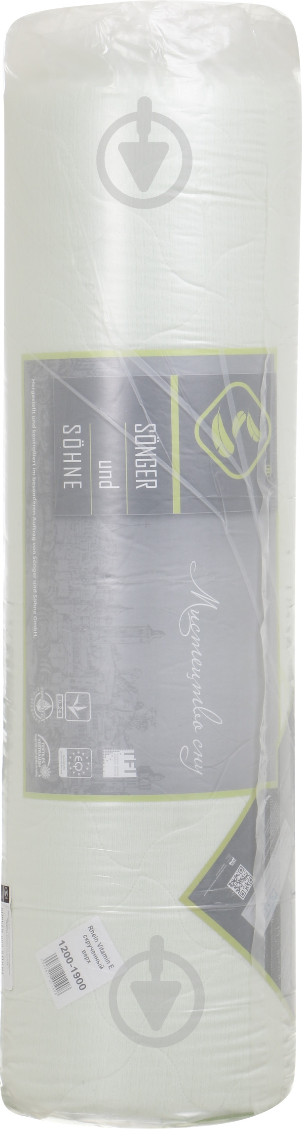 Мини-матрас Rhein Vitamin E 140x190 см Songer und Sohne 140х190 см - фото 2