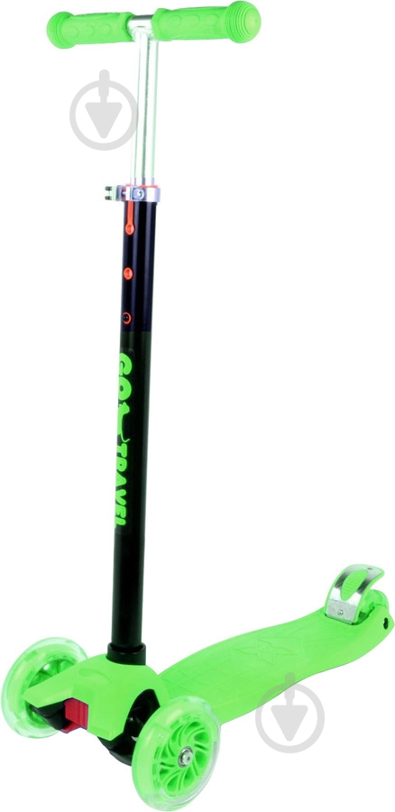 Самокат GO Travel зеленый LS306GR - фото 1 Самокат GO Travel зеленый LS306GR - фото 1