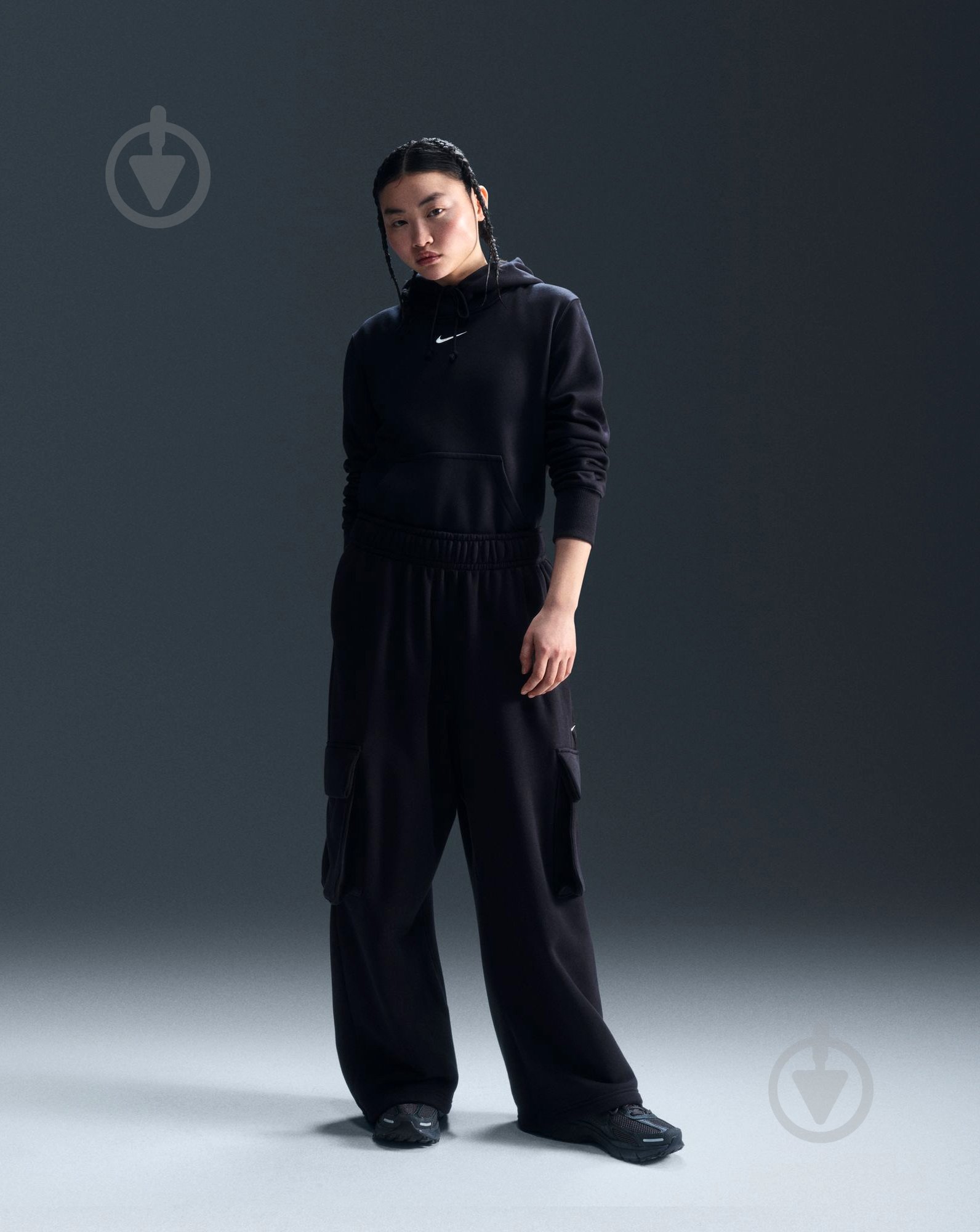 Джемпер Nike NSPHNX FLC STD PO HOODIE HF6839-010 р.XL чорний - фото 5 Джемпер Nike NSPHNX FLC STD PO HOODIE HF6839-010 р.XL чорний - фото 5