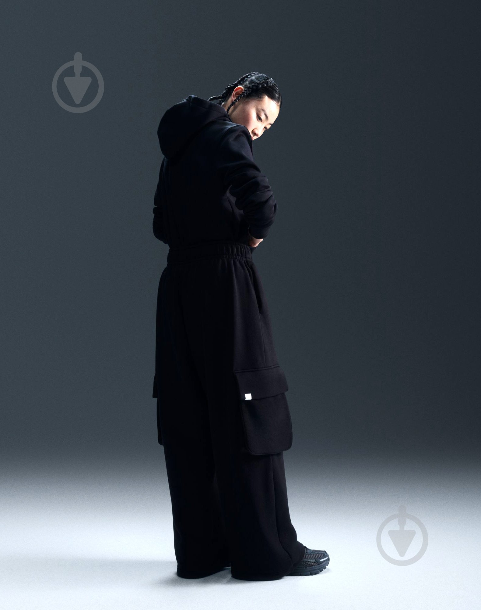 Джемпер Nike NSPHNX FLC STD PO HOODIE HF6839-010 р.XL чорний - фото 6 Джемпер Nike NSPHNX FLC STD PO HOODIE HF6839-010 р.XL чорний - фото 6