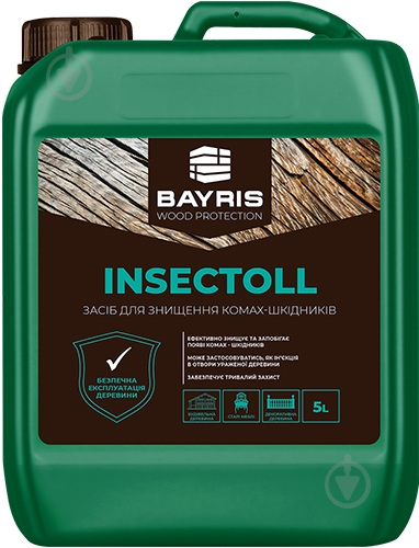 Инсектицид Bayris Insectol бесцветный 5 л - фото 1