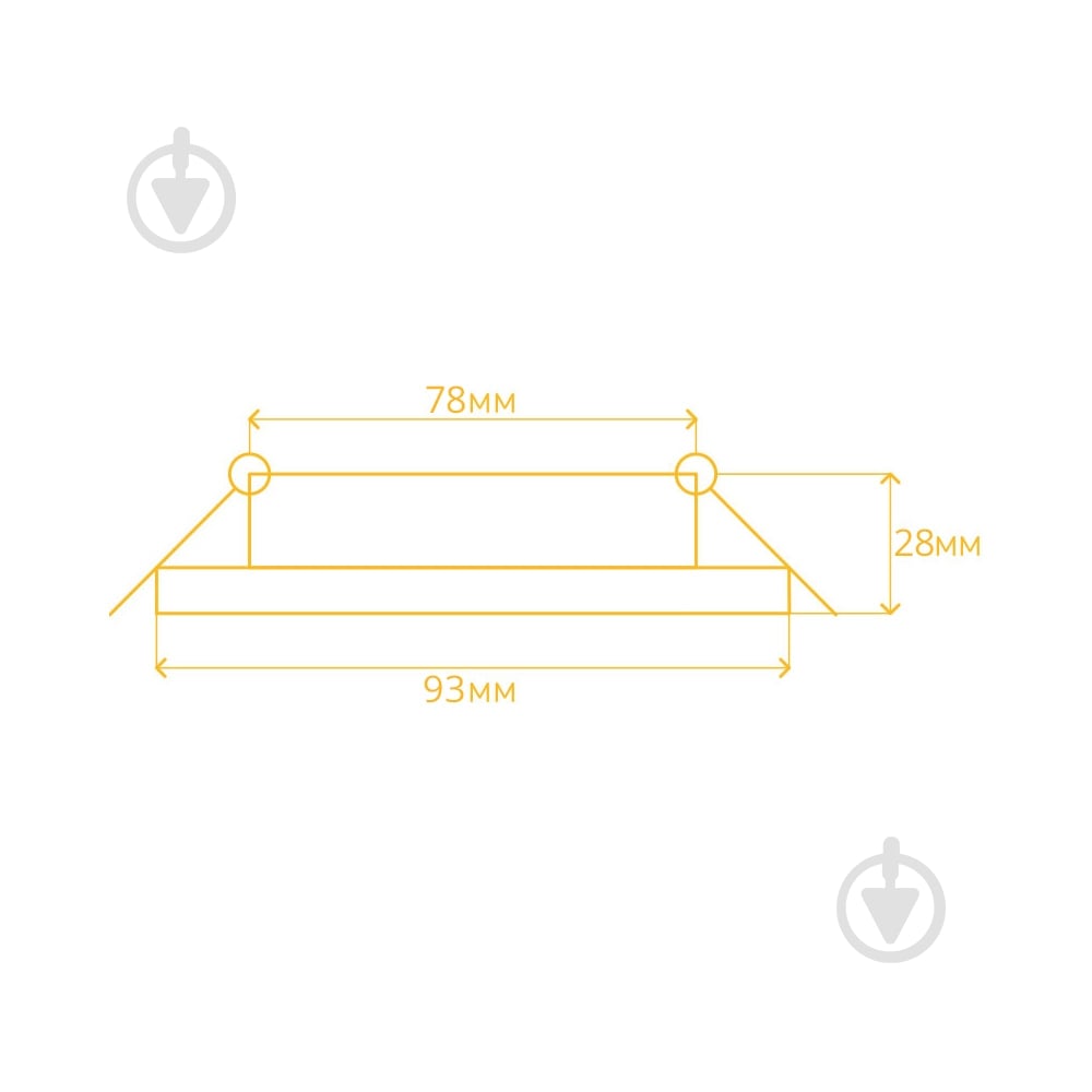 Світильник точковий AL418 2 шт./уп. 7 Вт 4000 К білий - фото 3