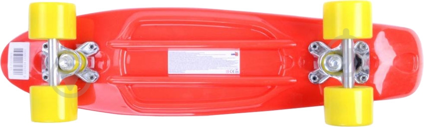 Скейтборд GO Travel LS-P2206RYS LS-P2206RYS красный с желтым - фото 3 Скейтборд GO Travel LS-P2206RYS LS-P2206RYS красный с желтым - фото 3