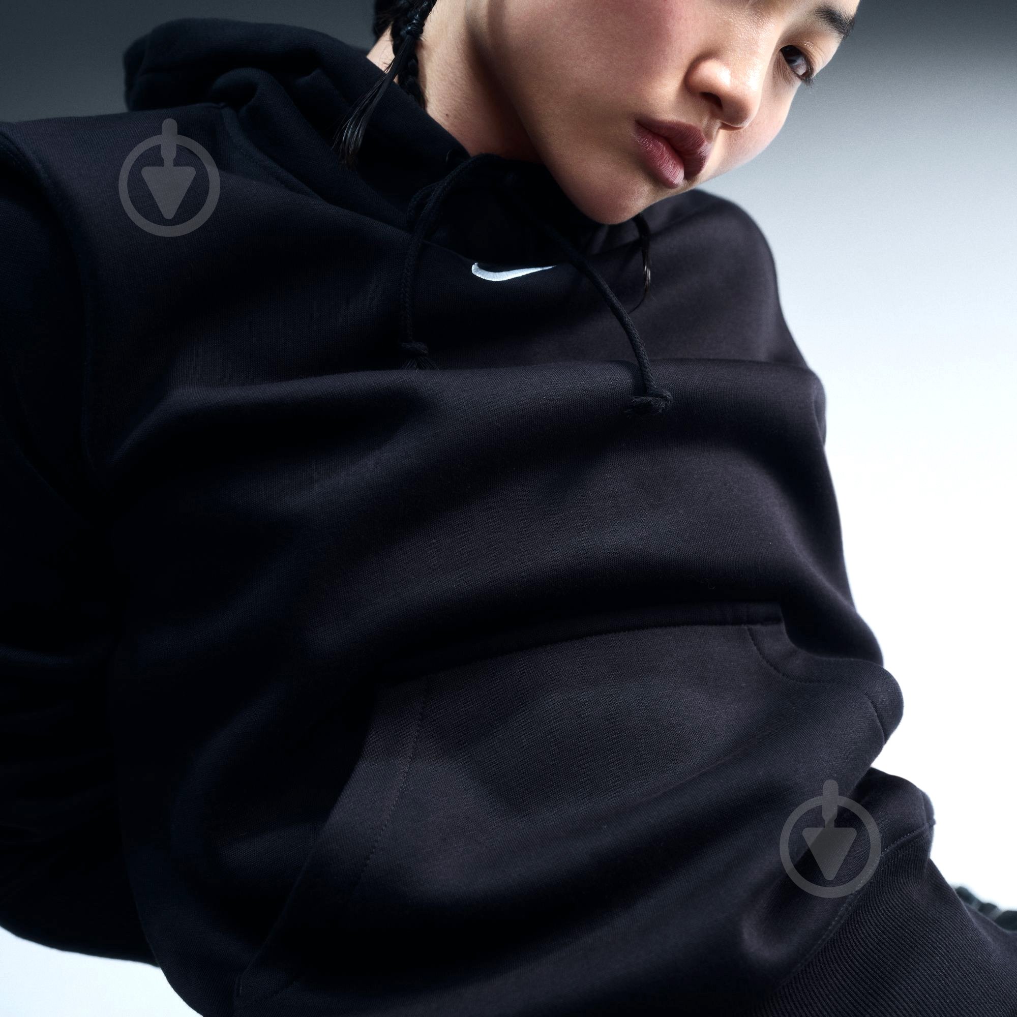 Джемпер Nike NSPHNX FLC STD PO HOODIE HF6839-010 р.L черный - фото 2 Джемпер Nike NSPHNX FLC STD PO HOODIE HF6839-010 р.L черный - фото 2