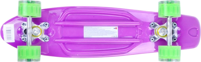 Скейтборд GO Travel LS-P2206VGT LS-P2206VGT фиолетовый с зеленым - фото 3 Скейтборд GO Travel LS-P2206VGT LS-P2206VGT фиолетовый с зеленым - фото 3