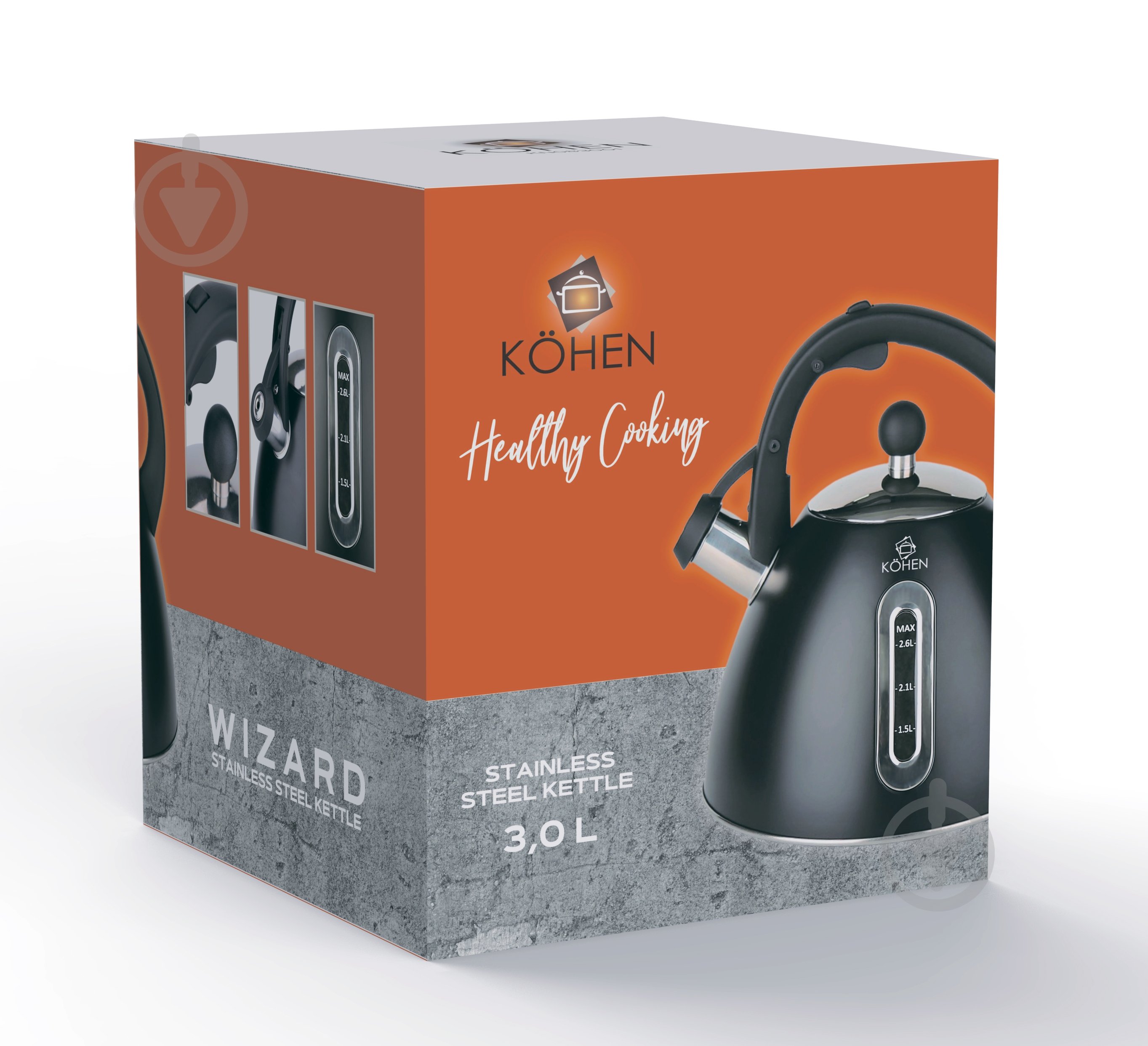 Чайник Kohen Wizard 3 л KN93001 - фото 2