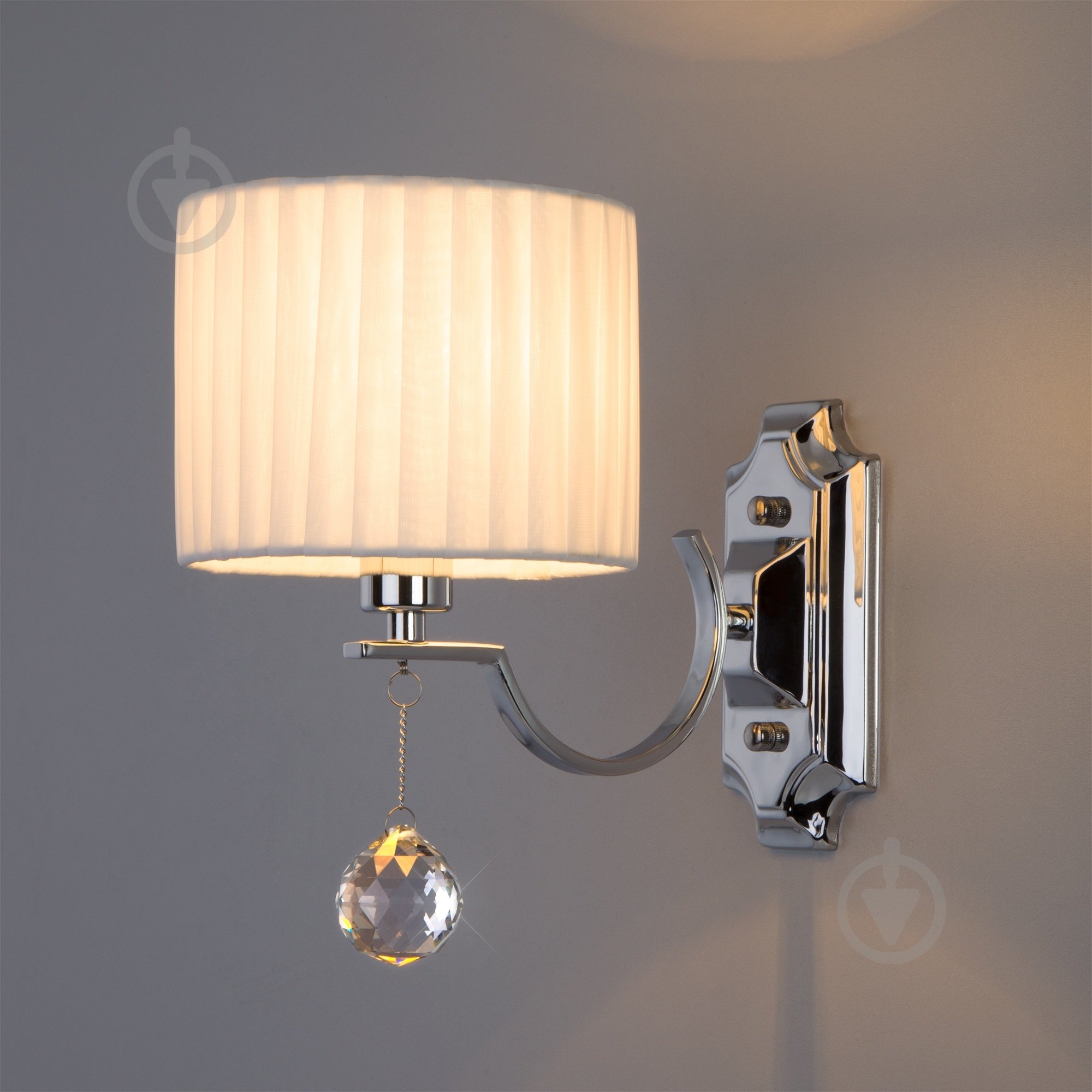 Бра Strotskis Napoli 1x40 Вт E14 хром 60095/1 - фото 6