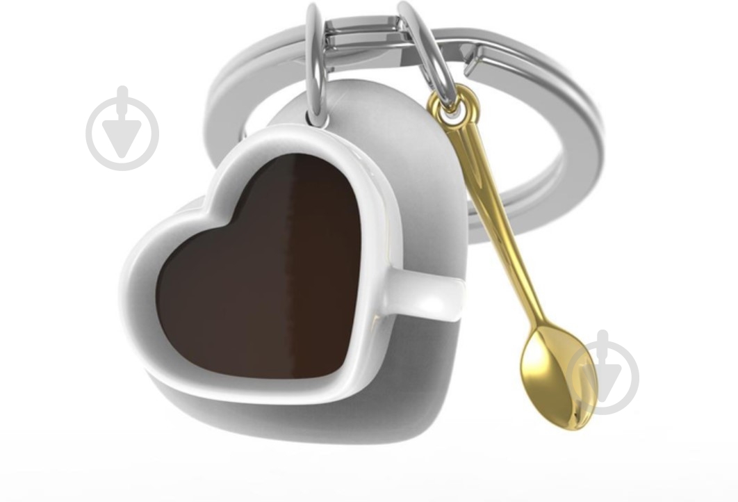 Брелок для ключей Metalmorphose Love Coffee - фото 1