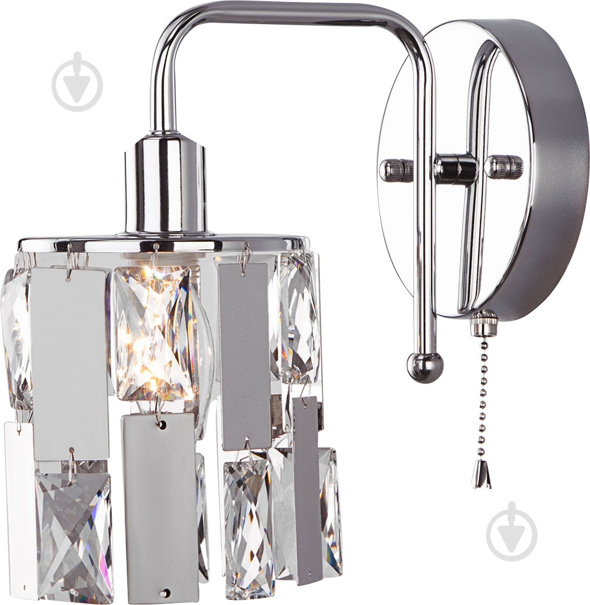 Бра Strotskis Scoppio 1x40 Вт E14 хром 10101/1 - фото 1