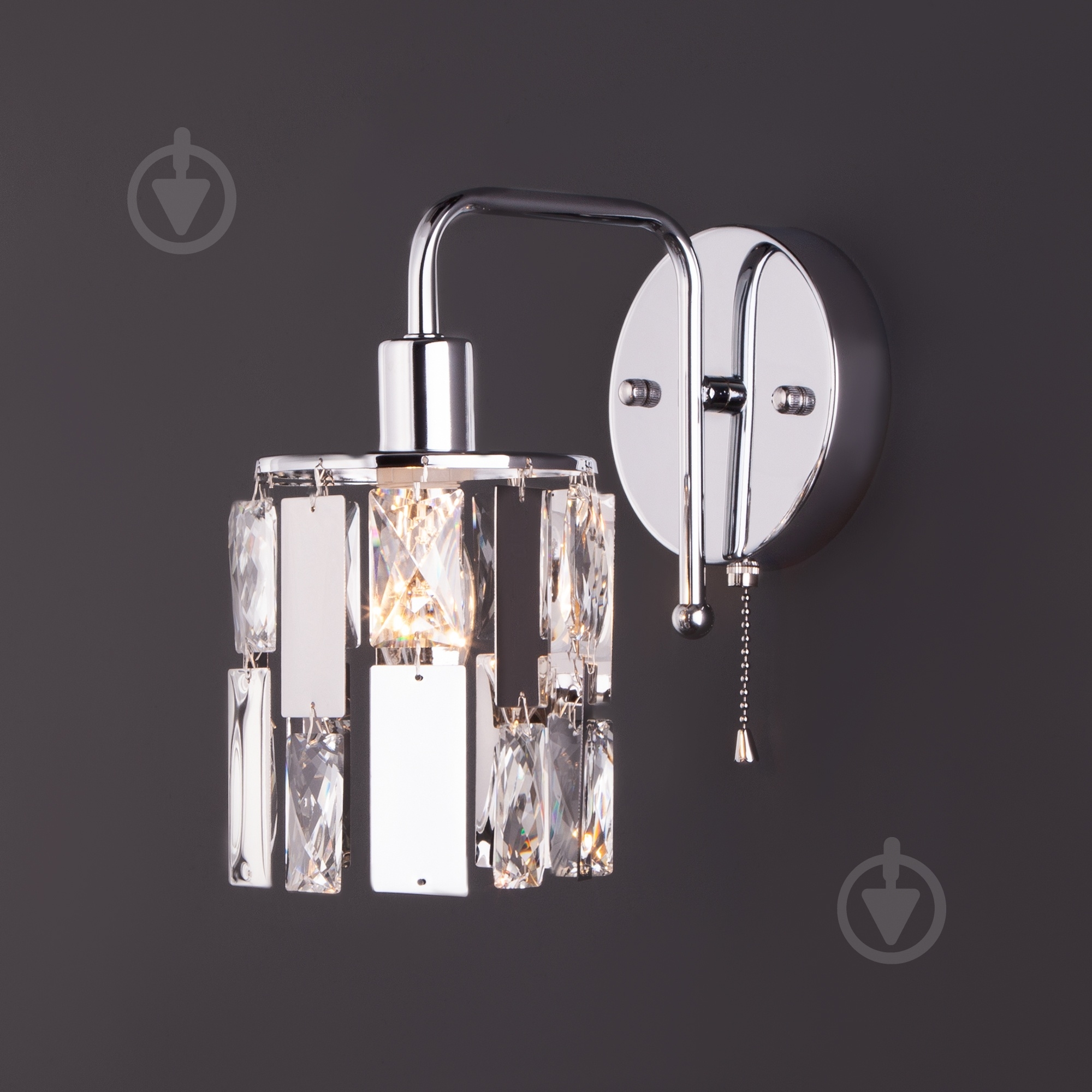 Бра Strotskis Scoppio 1x40 Вт E14 хром 10101/1 - фото 4