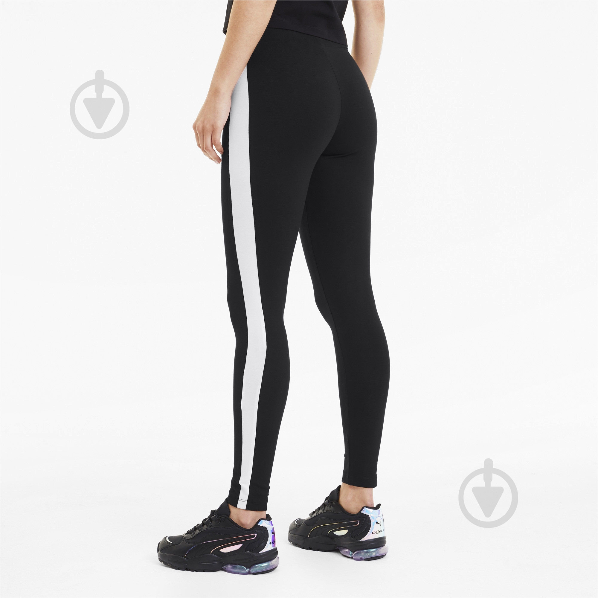 Лосины Puma Classics Logo T7 Legging 57507501 р.XS черный - фото 4