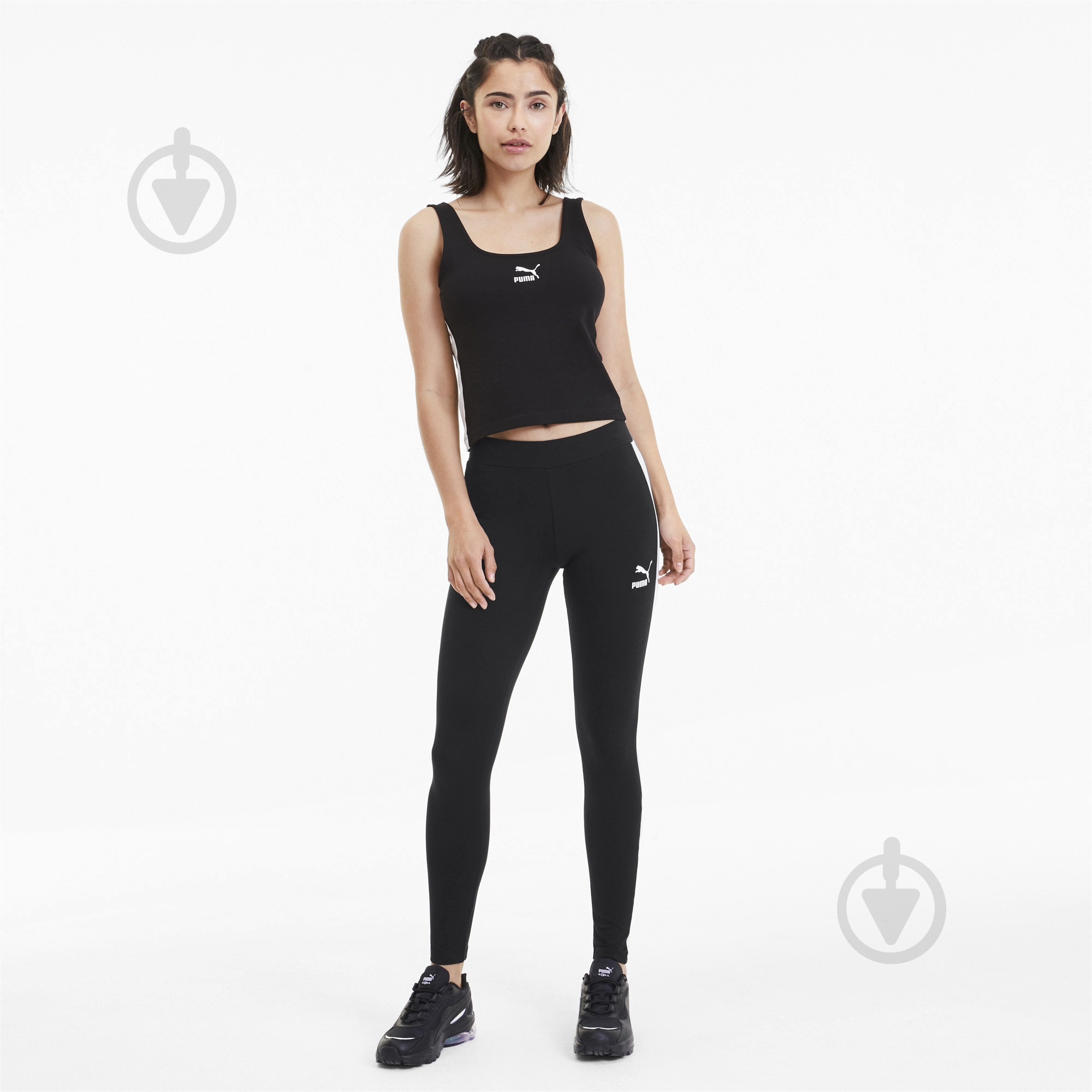 Лосины Puma Classics Logo T7 Legging 57507501 р.XS черный - фото 5