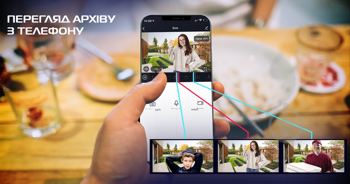 Комплект відеодомофона NeoLight NeoKit 8 WF Pro - фото 8