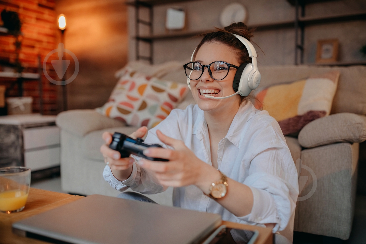 Гарнитура игровая JBL Quantum 360P Console Wireless (JBLQ360XWLBLKGRN) - фото 12