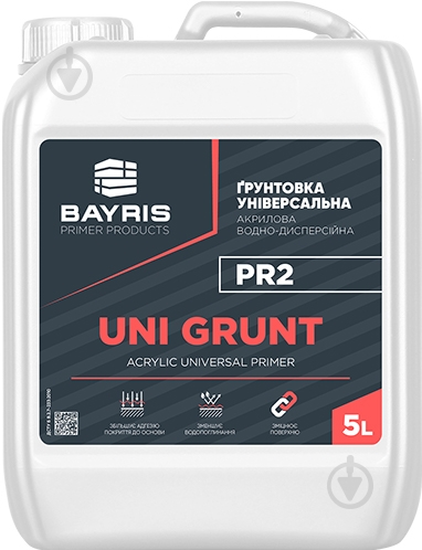Грунтовка универсальная Bayris UNI GRUNT 5 л - фото 1