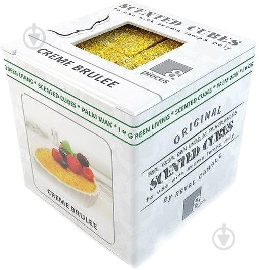 Кубики для аромалампы Scented Cubes Крем-брюле - фото 1 Кубики для аромалампы Scented Cubes Крем-брюле - фото 1