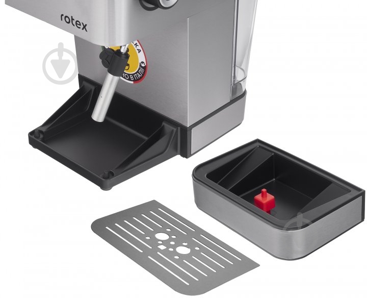 Кофеварка рожковая Rotex RCM750-S Life Espresso - фото 5 Кофеварка рожковая Rotex RCM750-S Life Espresso - фото 5