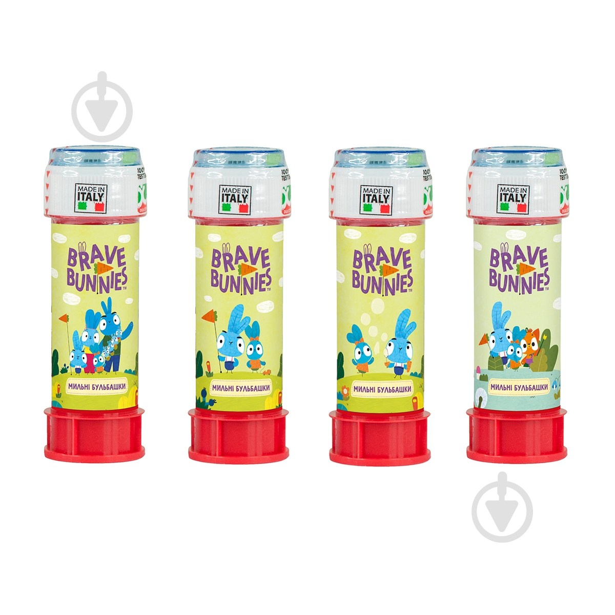 Мильні бульбашки Dulcop BRAVE BUNNIES 60 мл 103001110071 - фото 3