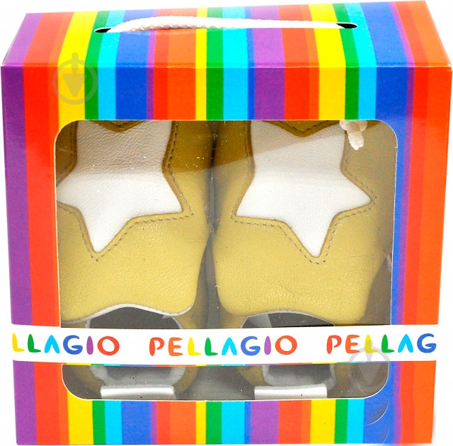 Пінетки дитячі PELLAGIO 18/19 жовтий - фото 4